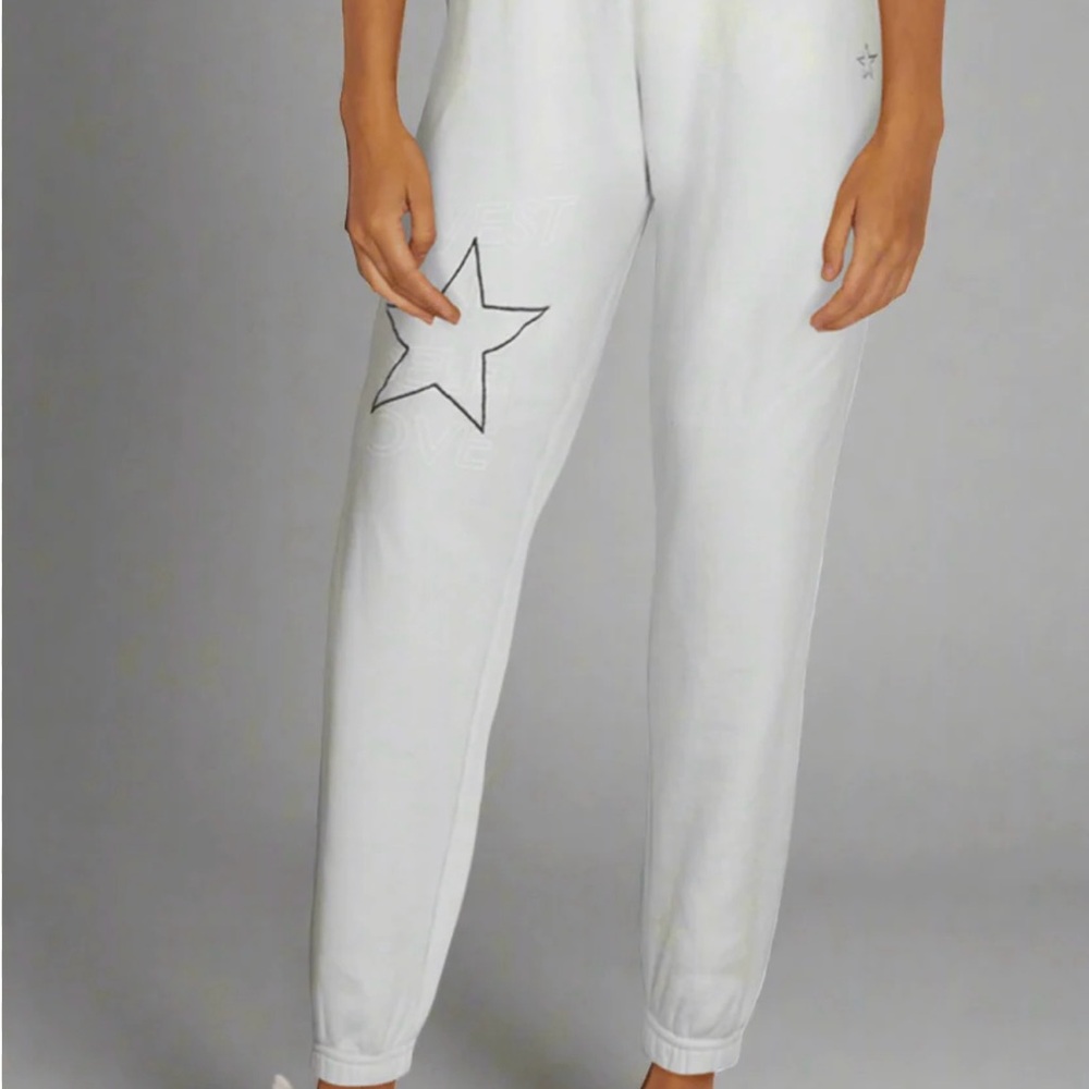Wildfox Self Love Emmy Sweatpants sweatpants in Sky Blue